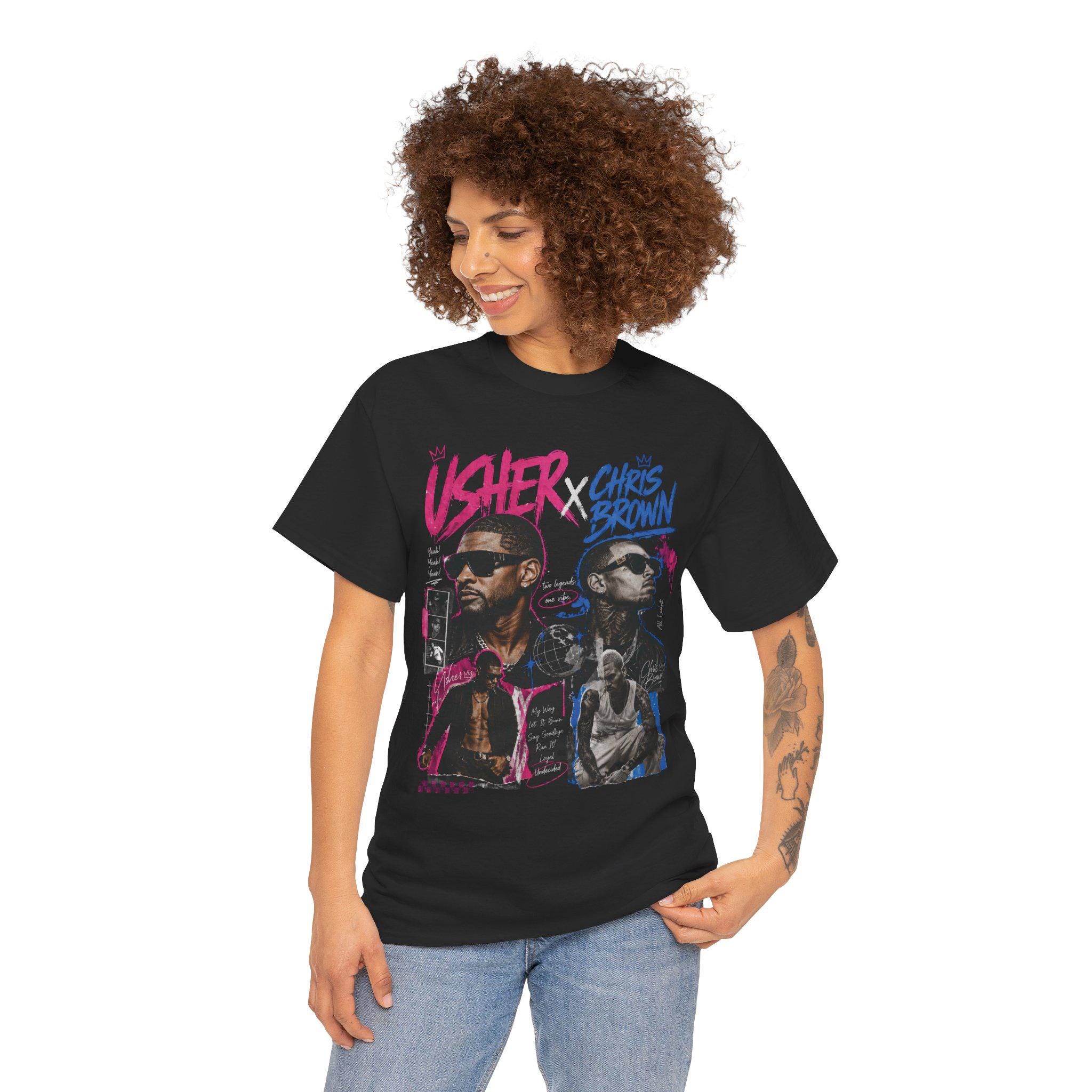 Vintage R&B Tour 2026 Bootleg Graphic Tee - Oversized Retro Concert Shirt
