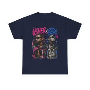 Vintage R&B Tour 2026 Bootleg Graphic Tee - Oversized Retro Concert Shirt