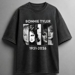 Vintage Tyler 1951-2026 Memorial Shirt - 80s Rock Legend Tee