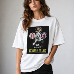 Total Eclipse Memorial Tee 1951-2026 | 80s Rock Legend Tribute