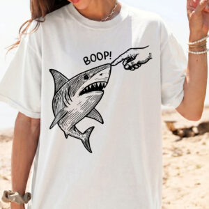 BOOP! Shark Meme T-Shirt | Funny Boop The Snoot Graphic Tee