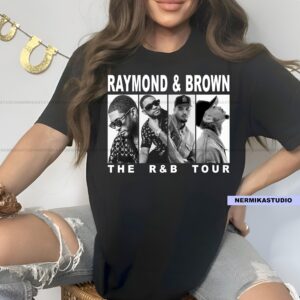 Usher Raymond & Chris Brown The R&B Tour Vintage Bootleg T-Shirt
