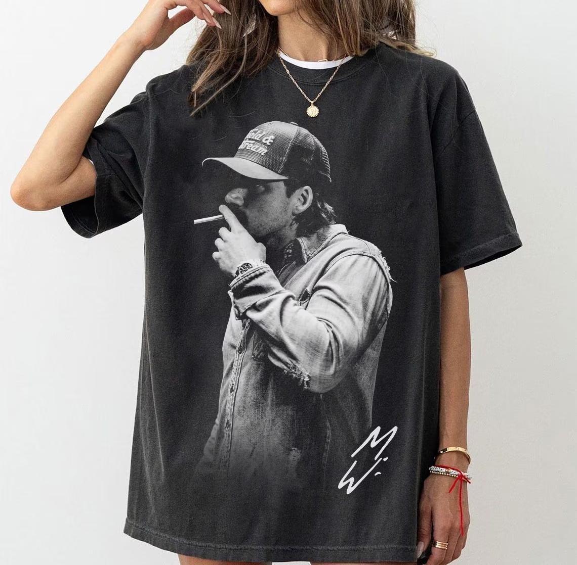 Morgan Wallen Field & Stream MW Vintage 2026 Tour Graphic Tee