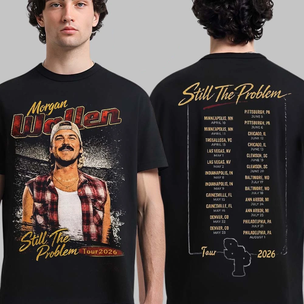 woobulk_1783738436399_0_c0d88606.png Morgan Wallen Still The Problem Tour 2026 Vintage Tee