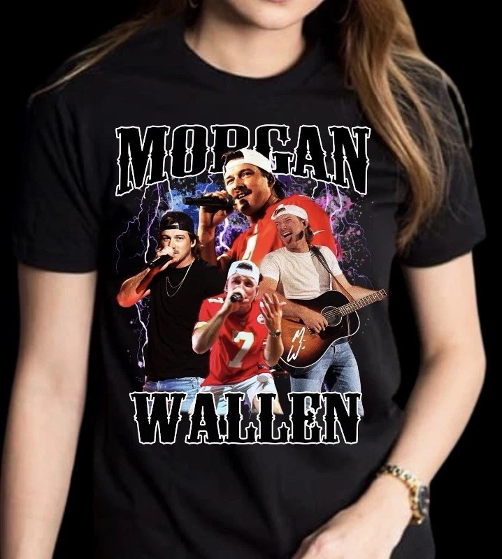 Vintage Morgan Wallen 7 Graphic Tee - Still The Problem Tour Shirt