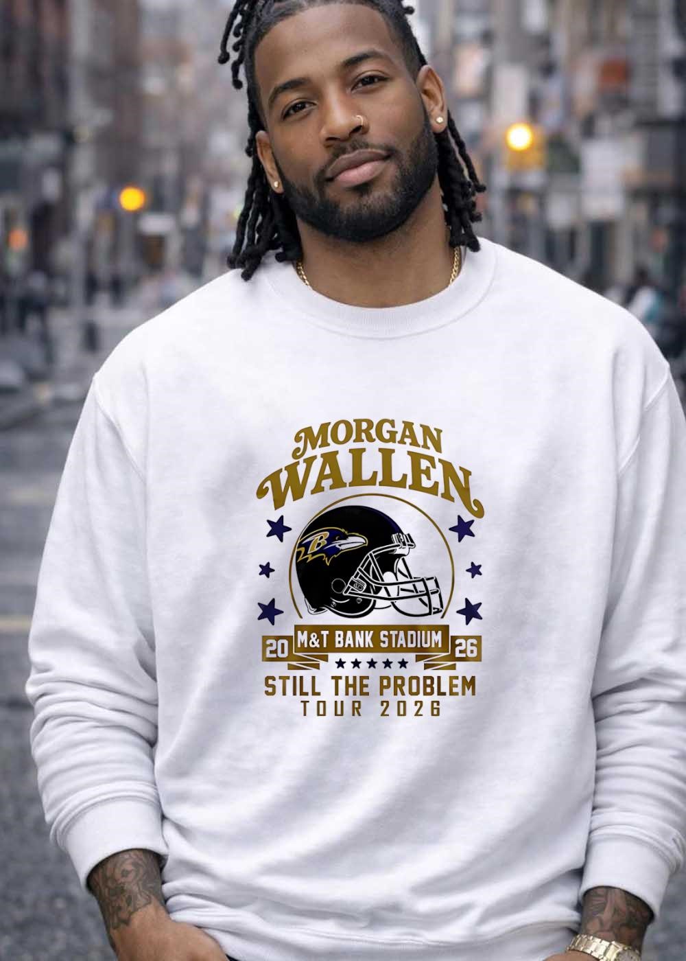 Morgan Wallen Still The Problem 2026 Tour Sweatshirt Baltimore