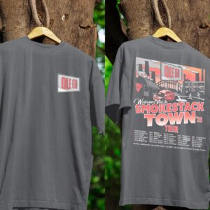 Ole 60 Smokestack Town '26 Tour Graphic T-Shirt - Concert Merch