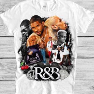 Usher & Chris Brown My Way R&B Vintage Bootleg Graphic Tee