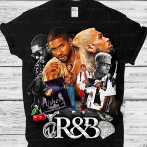 Usher & Chris Brown My Way R&B Vintage Bootleg Graphic Tee