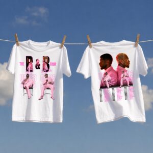 Usher and Chris Brown The R&B Tour Vintage Bootleg Concert T-Shirt