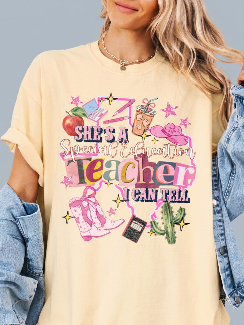 Special Education Teacher Western Shirt | Cute SPED Back To School