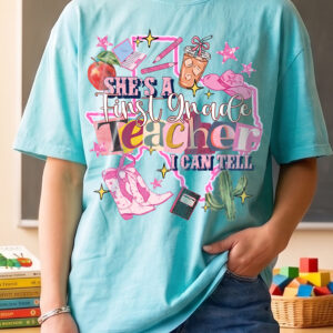 First Grade Teacher Western Graphic T-Shirt | Back to School Gift