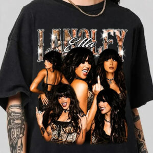 Ella Langley Vintage Bootleg Graphic Tee - 90s Concert Shirt