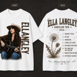 Vintage Ella Langley Dandelion Tour 2026 T-Shirt