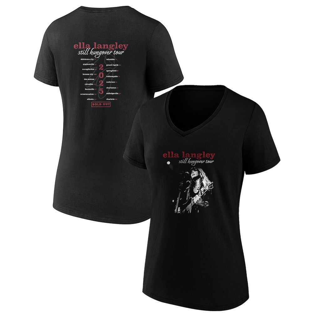 Ella Langley Still Hungover Tour 2025 Long Sleeve Shirt