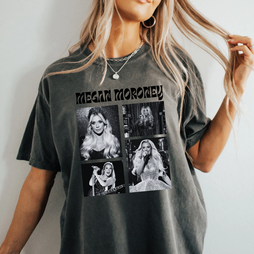 Megan Moroney Vintage Collage Shirt | Retro Country Concert Tee