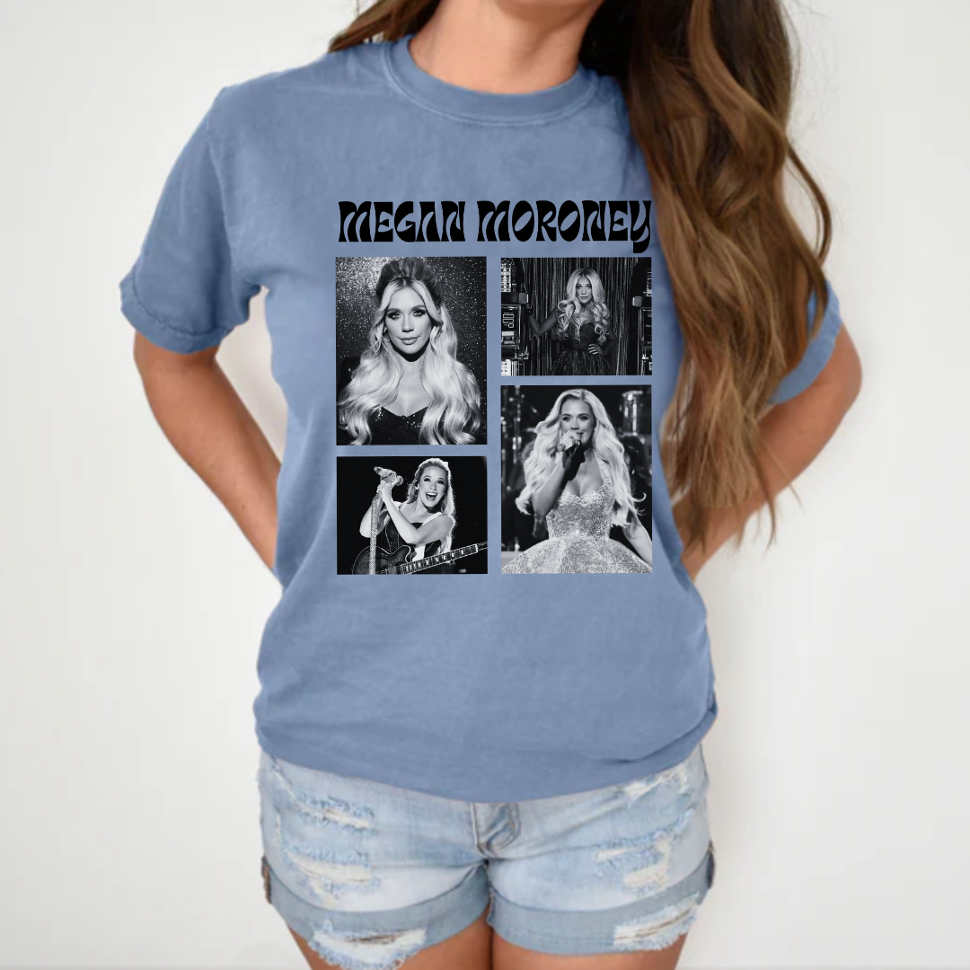 Megan Moroney Vintage Collage Shirt | Retro Country Concert Tee