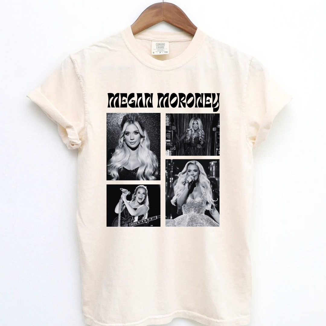 Megan Moroney Vintage Collage Shirt | Retro Country Concert Tee