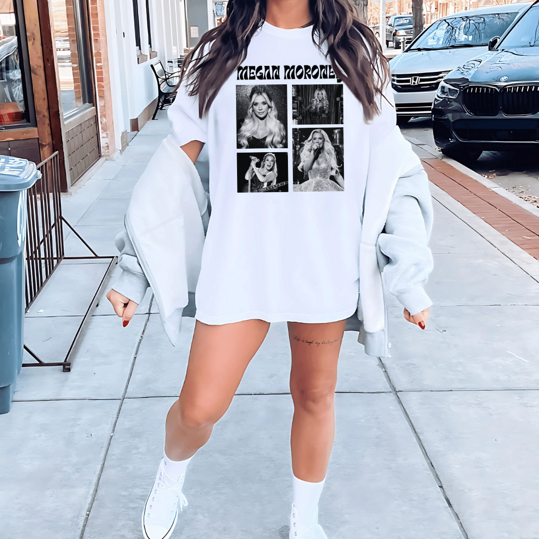 Megan Moroney Vintage Collage Shirt | Retro Country Concert Tee