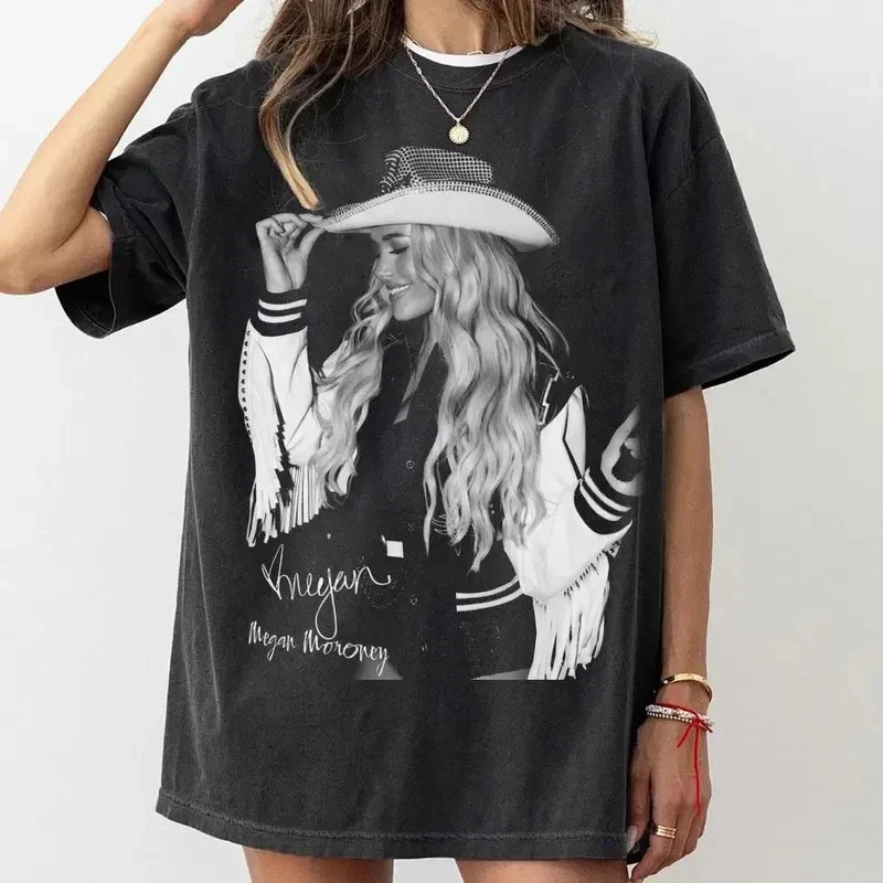 Megan Moroney Vintage Graphic Tee | Oversized Western Band Shirt