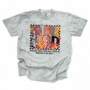 Retro Motherhood Some Days I Rock It Shirt Funny Mom Graphic Tee
