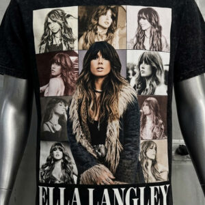 Ella Langley Vintage Collage T-Shirt | Retro Country Merch