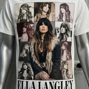 Ella Langley Vintage Collage T-Shirt | Retro Country Merch
