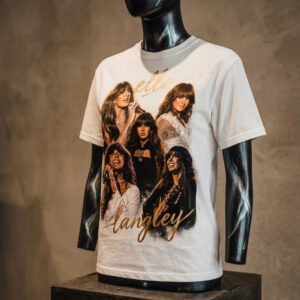 Ella Langley Vintage Collage Graphic Tee - Country Music Concert Merch