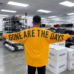GONE ARE THE DAYS Yellow Long Sleeve Shirt - Hevvwjrq Streetwear