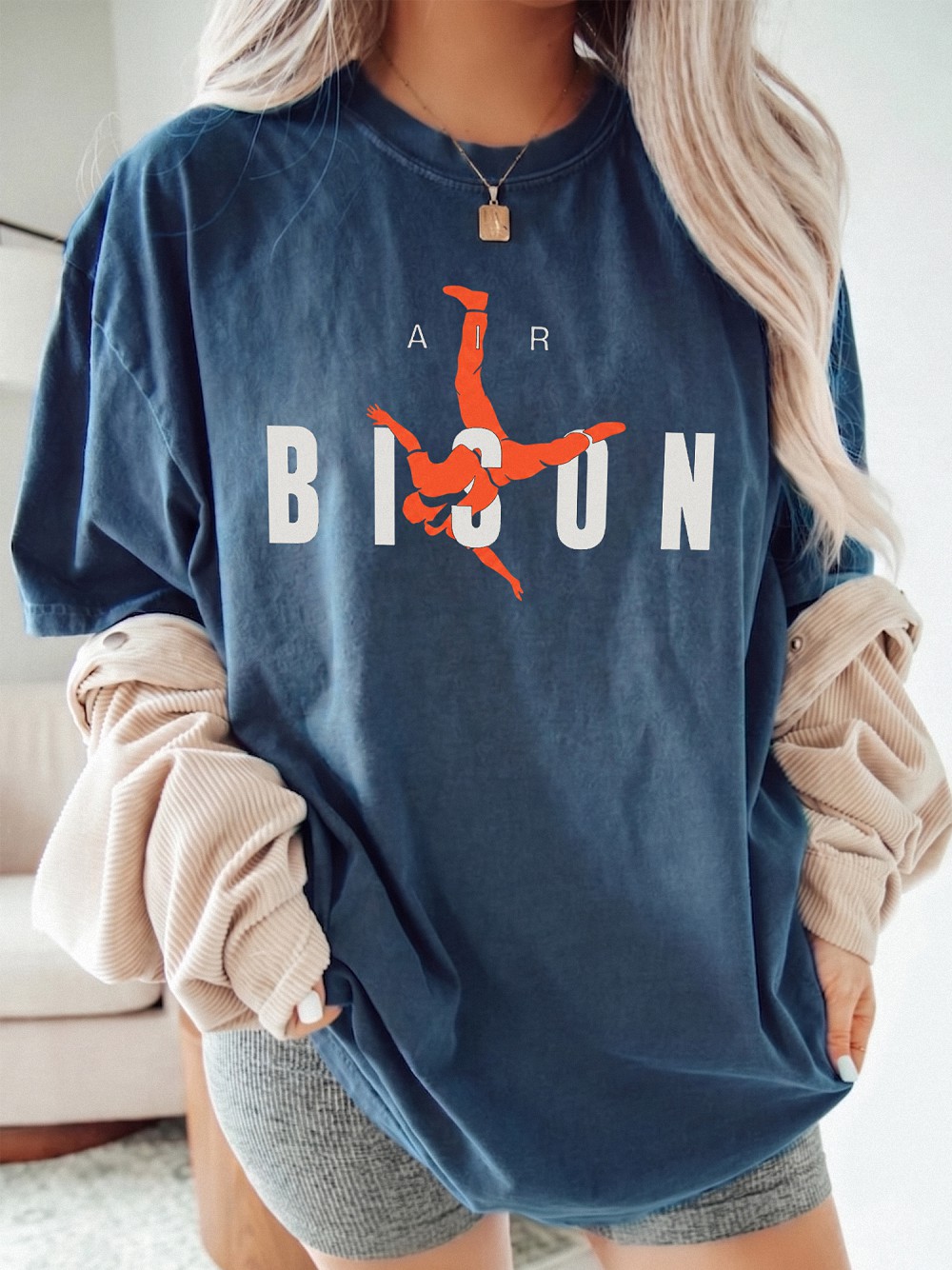 Air Bison M. Bison Graphic T-Shirt vbefbxjj Retro Gamer Tee