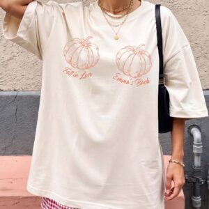 Vgqtobas Emma's Bach Fall in Love Pumpkin Bachelorette Shirt