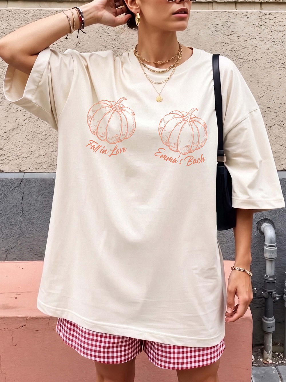 Vgqtobas Emma's Bach Fall in Love Pumpkin Bachelorette Shirt