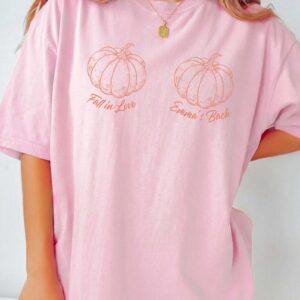 Vgqtobas Emma's Bach Fall in Love Pumpkin Bachelorette Shirt