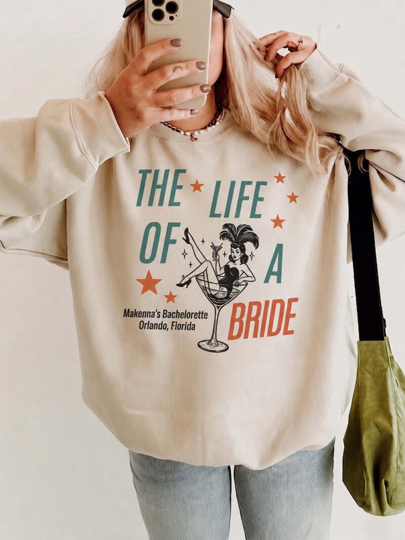 Custom Retro Showgirl Nashville Bachelorette Party Matching Shirts