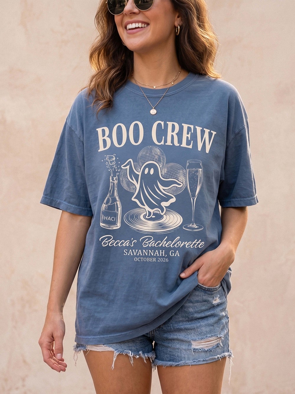 Custom Last Boo Bachelorette Shirt | Halloween Boo Crew Tee