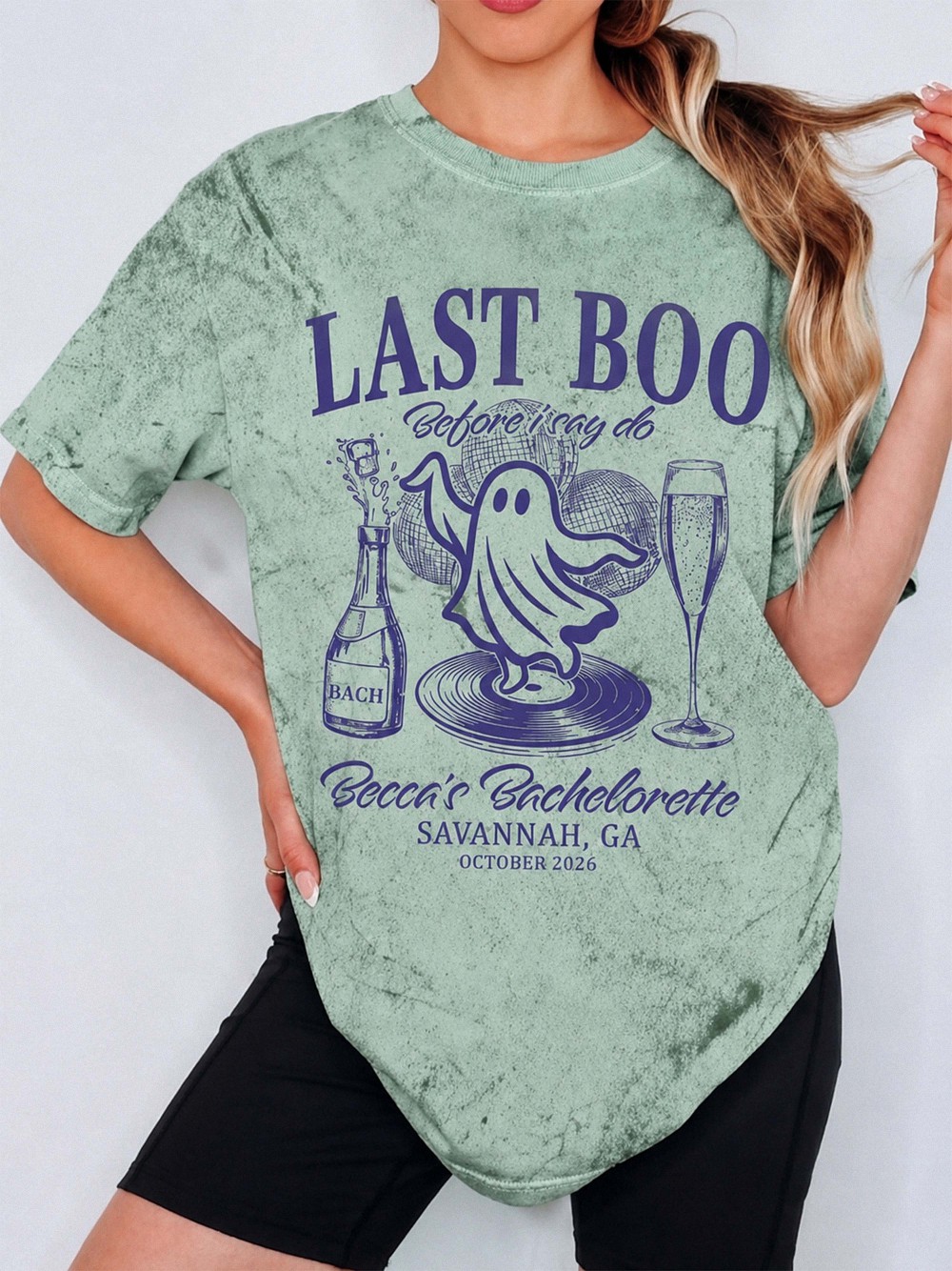 Custom Last Boo Bachelorette Shirt | Halloween Boo Crew Tee