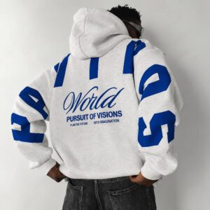 Otngadej Houston Hoodie - Heavyweight Oversized Collegiate Sweatshirt