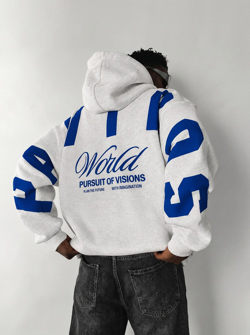 Otngadej Houston Hoodie - Heavyweight Oversized Collegiate Sweatshirt