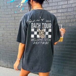 Anna's 2026 Bach Tour Shirt - Emo Rock Bachelorette Party Graphic Tee (uepcyhjd)