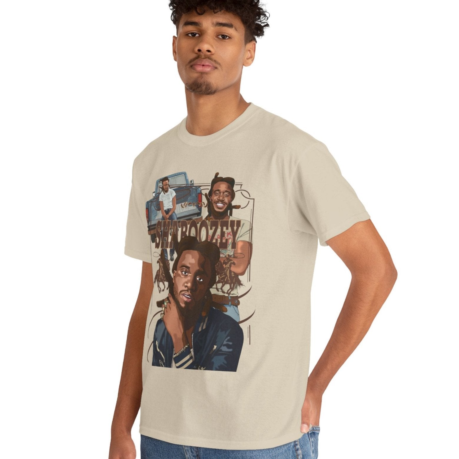 Shaboozey Vintage Truck Graphic Tee - Country Rap T-Shirt