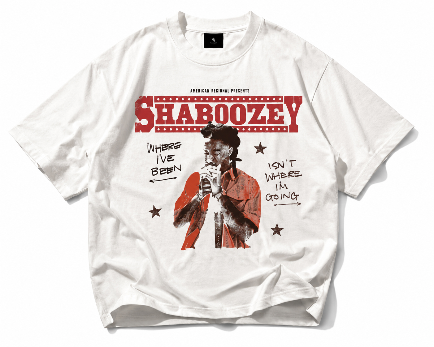 Shaboozey Where I've Been Isn't Where I'm Going Vintage Graphic Tee