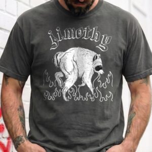 Jimothy Raccoon Graphic Tee - Weird Surreal Meme Shirt