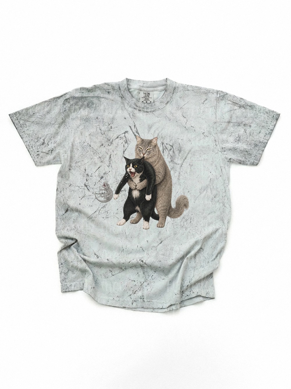 uvlbimhj Hold Me Back Funny Cat Meme Graphic Tee
