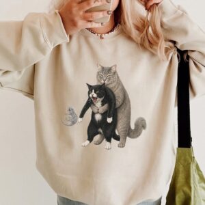 uvlbimhj Hold Me Back Funny Cat Meme Graphic Tee