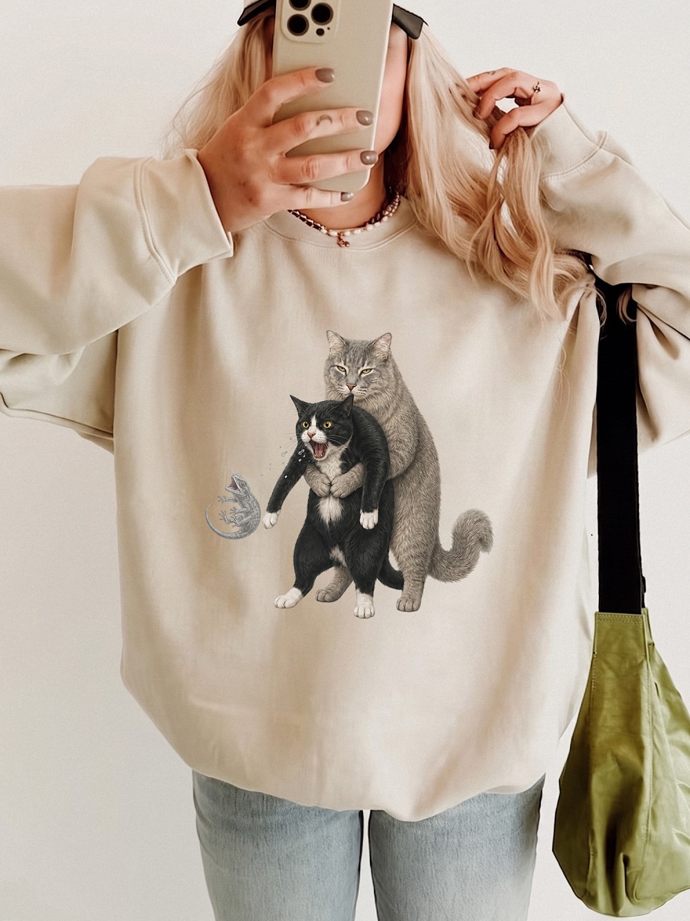 uvlbimhj Hold Me Back Funny Cat Meme Graphic Tee
