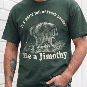Jimothy Raccoon Shirt: In A World Full Of Trash Pandas Vintage Tee