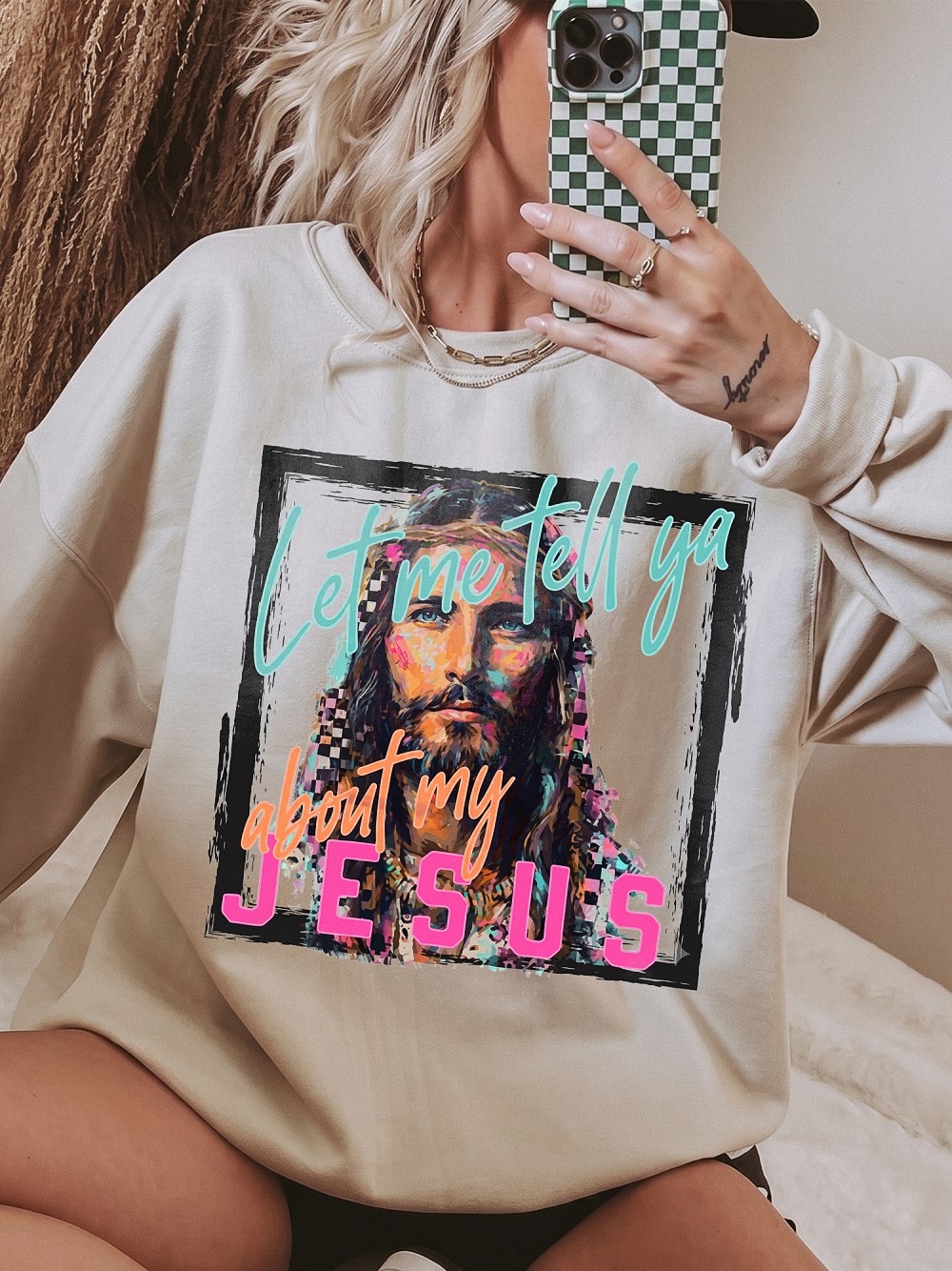 Let Me Tell Ya About My Jesus Shirt - Retro Christian Graphic Tee