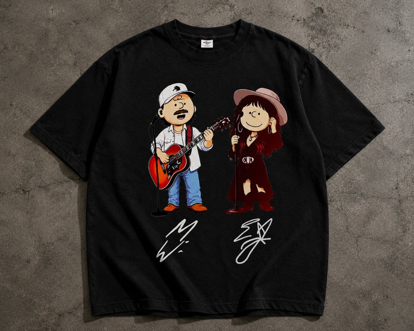 Morgan Wallen & Lainey Wilson Peanuts Style Country Tee laxgnqsm