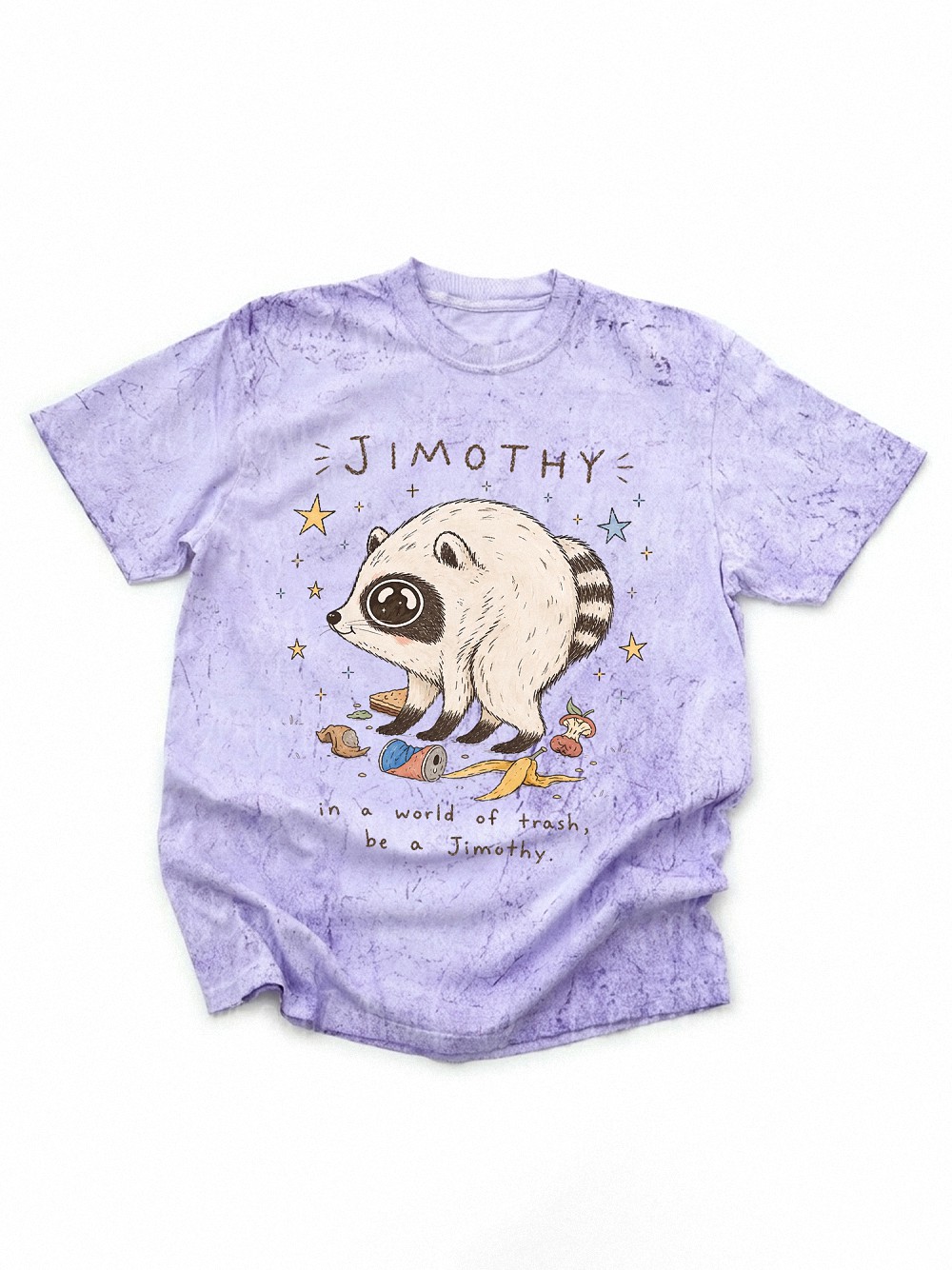 In A World Of Trash Be A Jimothy Raccoon Meme T-Shirt