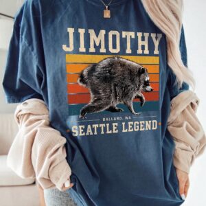 AST Jimothy Ballard WA Raccoon Tee - Seattle Legend Shirt